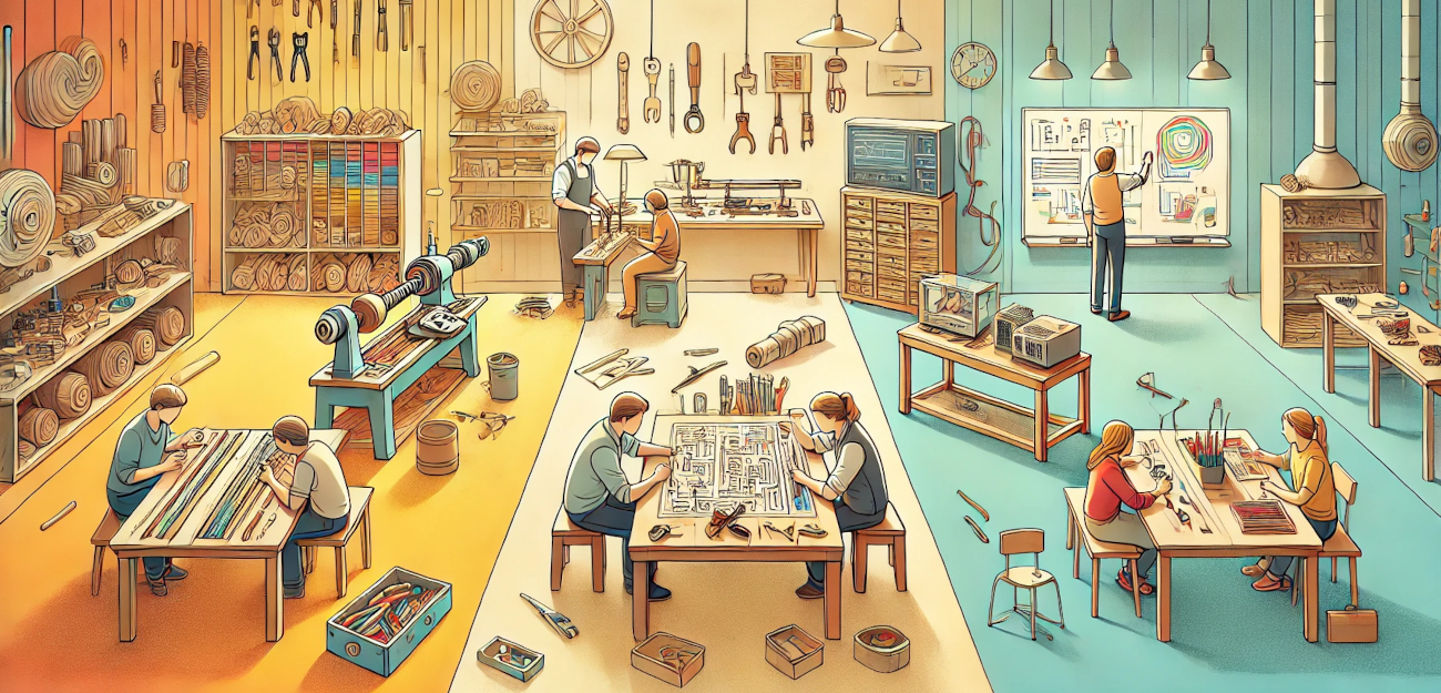 Trois ateliers